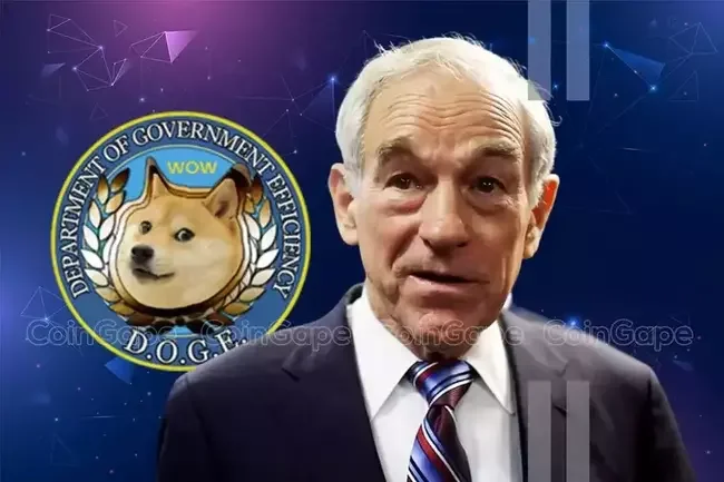 Dogecoin Fan Elon Musk Taps Ron Paul For Dept Of Government Efficiency