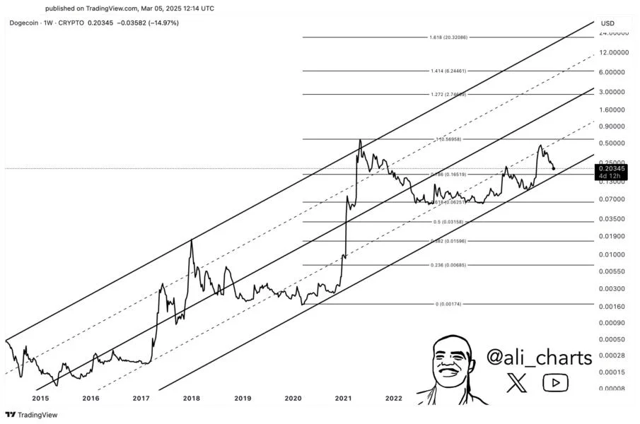 Dogecoin Must Hold This Support Or Risk Crashing To $0.015, Analyst Warns