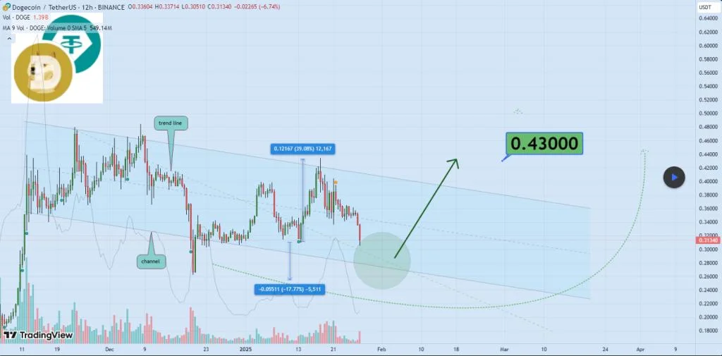 Dogecoin Poised For A 30% Move—Is A Breakout Imminent?