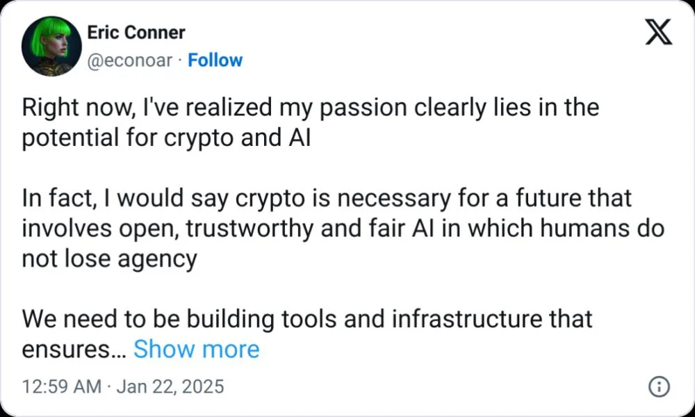 Ethereum core developer departs for AI amid leadership concerns