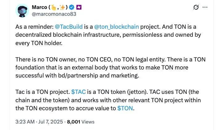 Ethereum DeFi connects to TON and Telegram with Tac mainnet launch