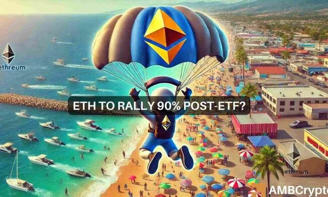 Ethereum echoes Bitcoin’s post-ETF pattern: Will ETH rally 90%?