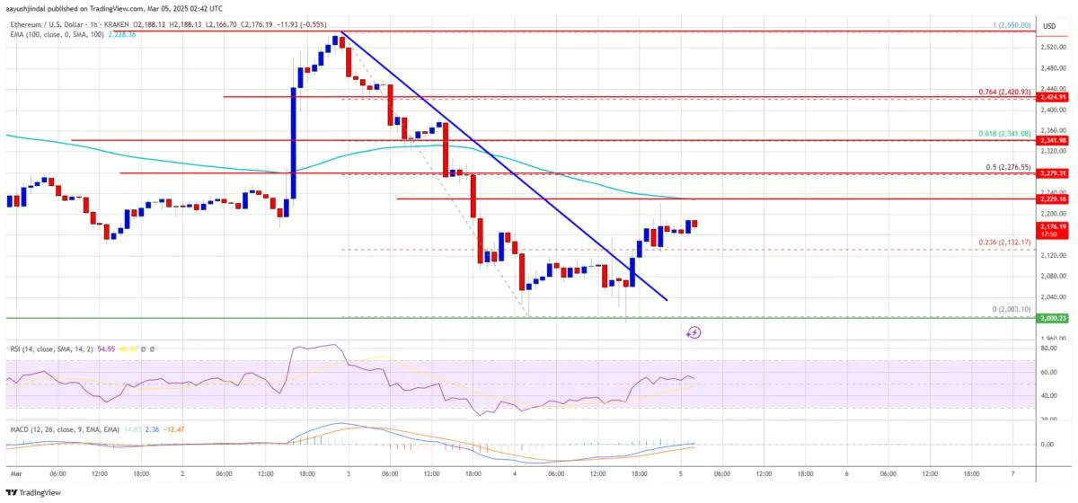 Ethereum Price Attempts Recovery—Key Levels to Watch After $2,000 Drop