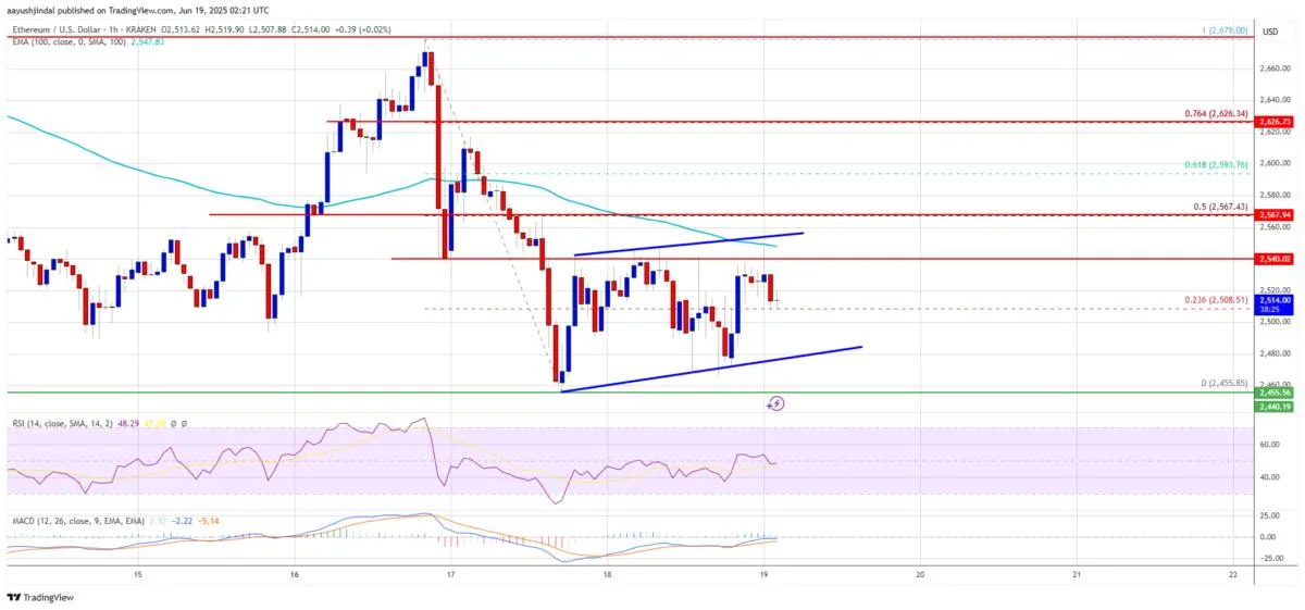 Ethereum Price Faces Downward Pressure — More Pain Before a Bounce?