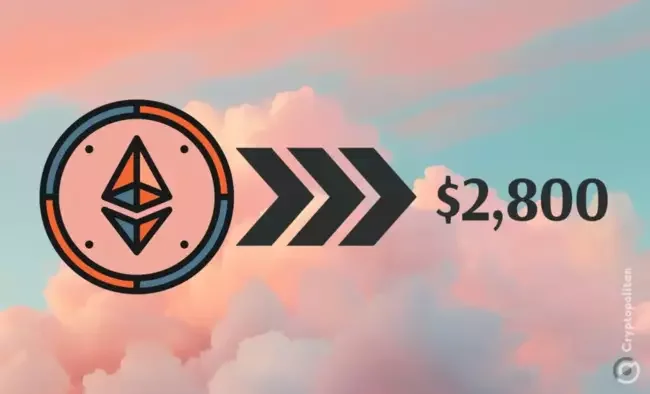 Ethereum’s next move depends on a $2,800 weekly close