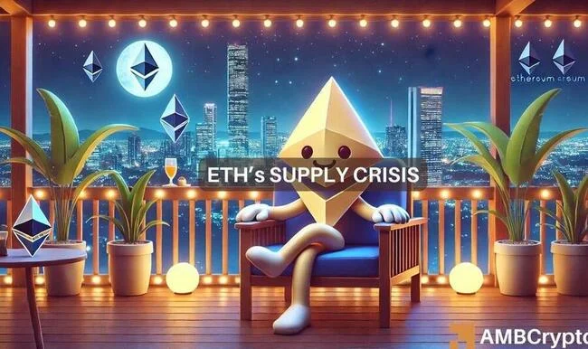 Ethereum’s supply crisis – Is this a potential set-up for a new rally?