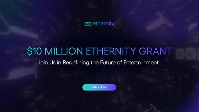 Ethernity Chain Unveils $10 Million Grant Program to Empower Founders