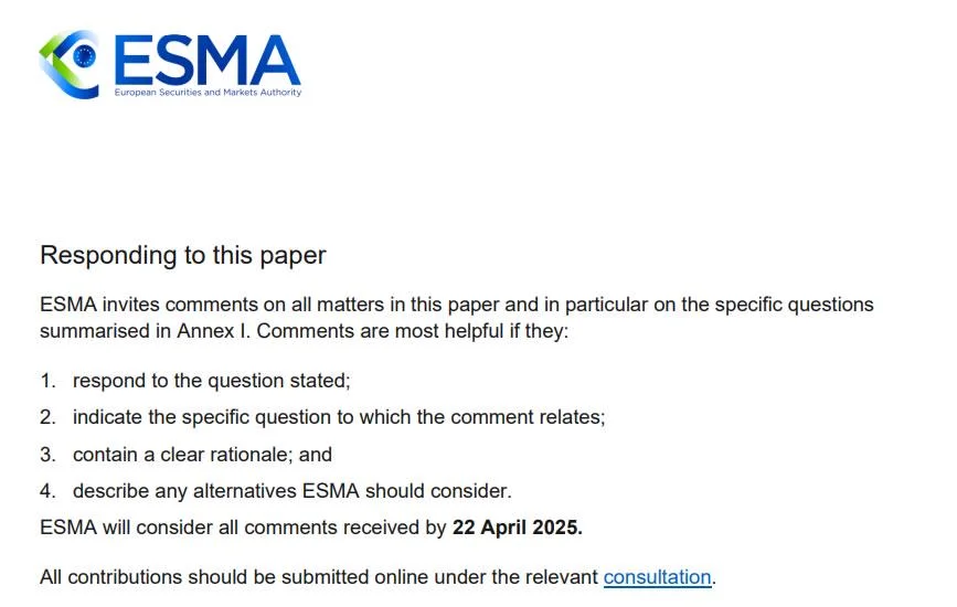 European regulator proposes MiCA guidelines for crypto staff competence