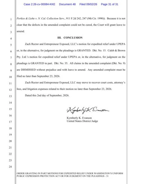 Federal Judge Dismisses XRP Influencer's Defamation Suit: What Does It Mean?