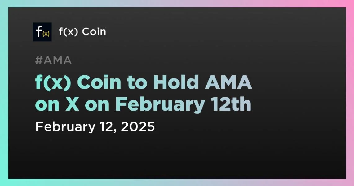 f(x) Coin to Hold AMA on X on February 12th