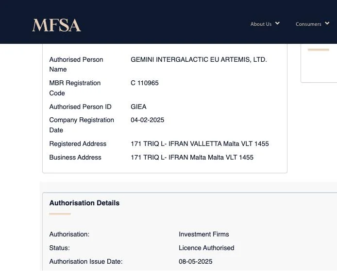 Gemini to launch crypto derivatives in Europe with new license