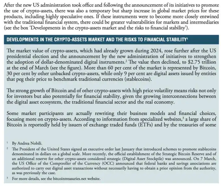 Growth of crypto poses risks to investors, financial stability — Bank of Italy