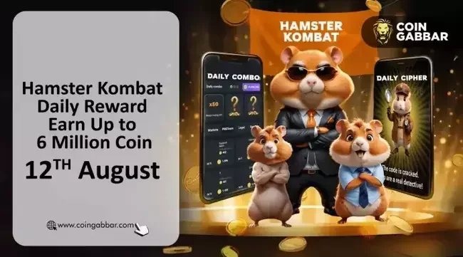 Hamster Kombat Daily Cipher and Combo Code 12 August 2024