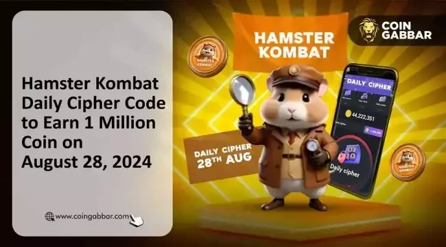 Hamster Kombat Daily Cipher Today August 28th, 2024