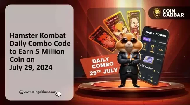 Hamster Kombat Daily Combo Code for 29 July 2024