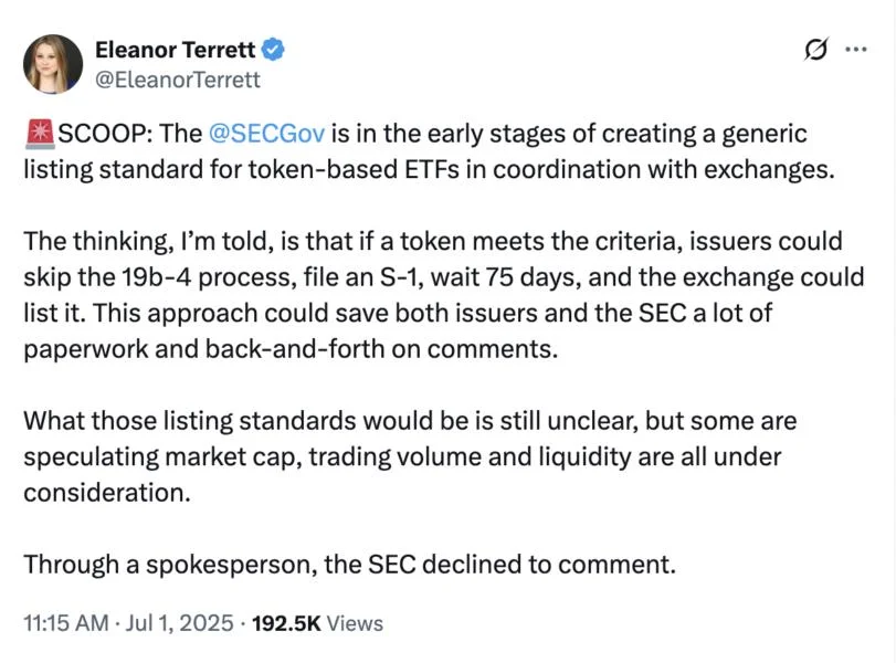 Here’s what happened in crypto today
