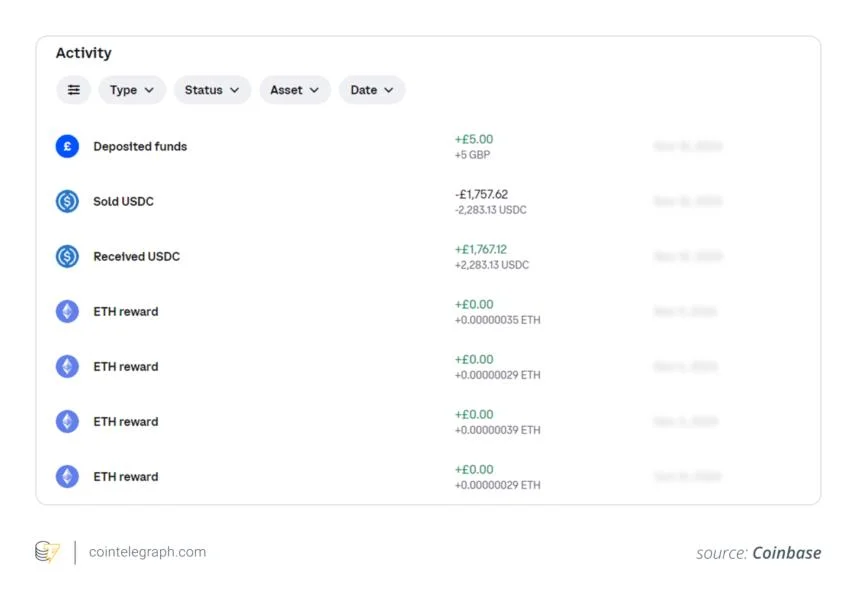 How and where to view crypto transaction histories