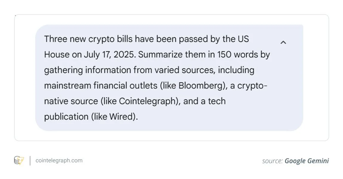  How to use Google Gemini to turn crypto news into trade signals 