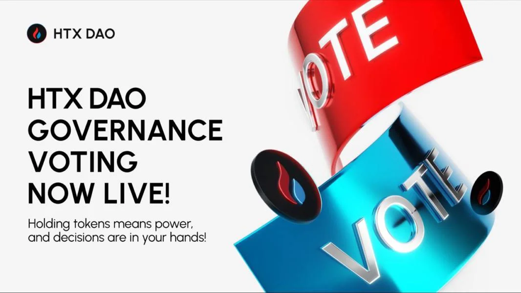 HTX DAO Launches $HTX Holding-Based Voting Mechanism, Ushering in a New Era of Decentralized Governance