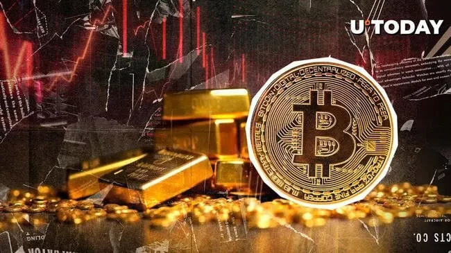 Is Massive Gold Pump Reason For Bitcoin (BTC) Drop?