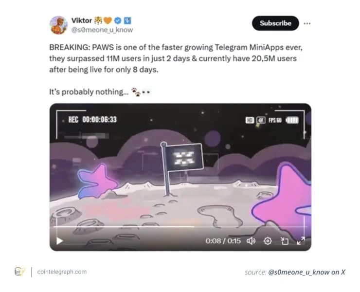 Is the Paws Telegram mini app legit? What you need to know