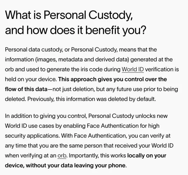 Is World’s biometric ID model a threat to self-sovereignty?