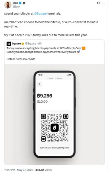 Jack Dorsey’s Block to bring Bitcoin payments to Square by 2026