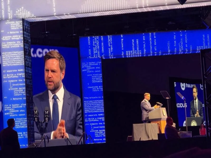 JD Vance urges Bitcoin community to embrace politics