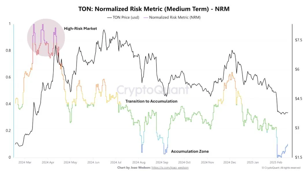 Key Metrics Indicate Toncoin Accumulation Continues Despite Price Struggle