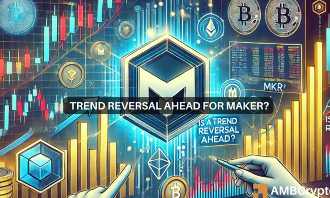 Maker declines by 32% in 30 days: Is a trend reversal likely?