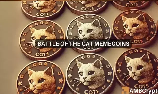 MEW vs. POPCAT – Odds of a flippening in the memecoin sector are…