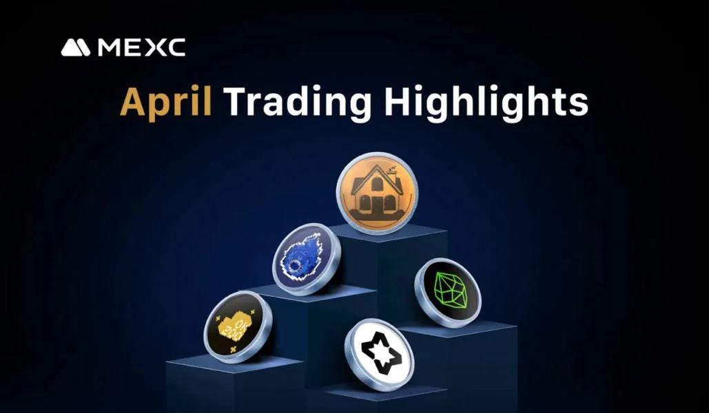 MEXC Lists 160 Tokens in April, Delivers Over 800% Returns Across Top Gainers