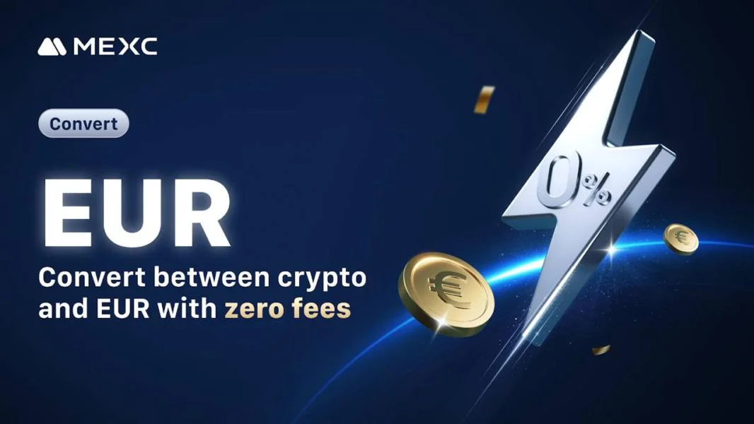 MEXC Officially Lists EUR on Convert with Zero Fees for Fast and Effortless Trading