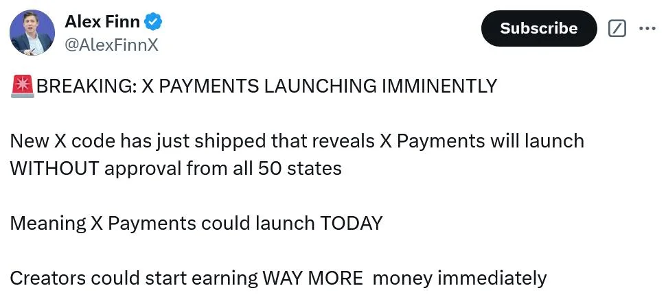 New code fuels rumors X payments launch may be imminent