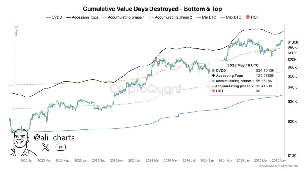 On-Chain Data Tips Bitcoin To Peak At $120,000 – But On This Condition