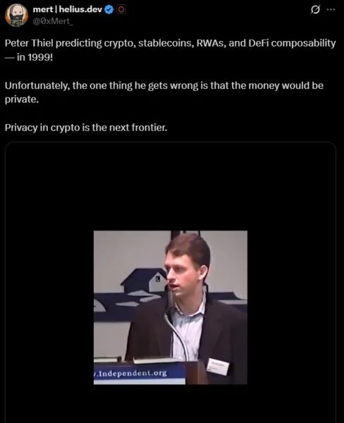 Peter Thiel backs crypto-friendly Silicon Valley Bank rival — Report