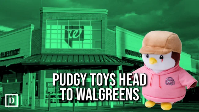 Pudgy Toys Launch in 2,000 U.S. Walgreens Stores