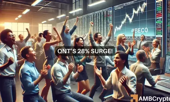 Quant surges 28%: Is this the start of QNT’s bullish breakout?