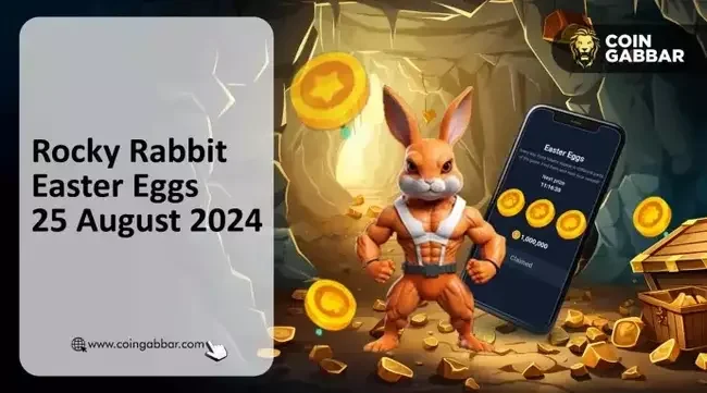 Rocky Rabbit Easter Eggs August 25, 2024, Earn 1M Coins