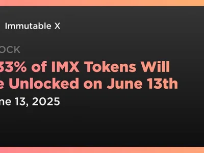 1.33% of IMX Tokens Will Be Unlocked on June 13th - immutable, zero, imx, Coindar, Crypto, ethereum