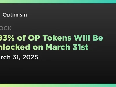 1.93% of OP Tokens Will Be Unlocked on March 31st - op, second, optimism, Coindar, l2, Crypto, ethereum