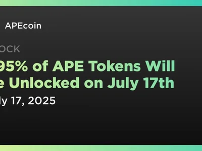 1.95% of APE Tokens Will Be Unlocked on July 17th - token, ape, Coindar, apecoin, Crypto, dao