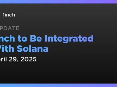 1inch to Be Integrated With Solana - 1inch, Coindar, best, solana, Crypto, dodo, eth, wbtc, balancer