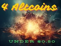 4 Explosive Altcoins Under $0.50 Could Spark a $250K Profit by April 2025 - four, april