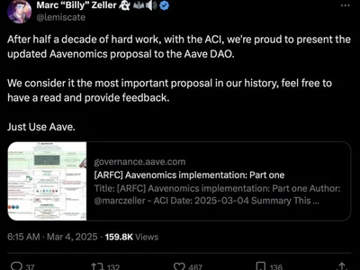 Aave revamp proposal includes revenue redistribution, safety system - afc, dao, ethfi, solana, Crypto, Cointelegraph, ink, ether.fi, ethereum, defi, aave, jupiter