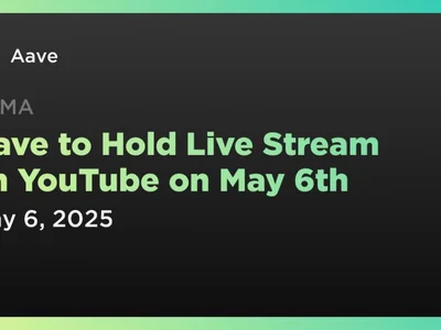 Aave to Hold Live Stream on YouTube on May 6th - aave, Crypto, smart, usdc, ethereum, Coindar, one
