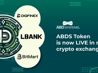 ABDS Token Now Live for Trading on 3 Major Crypto Exchanges - token, three, crypto, major