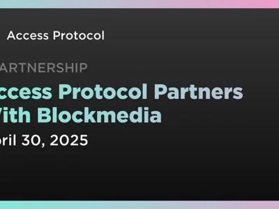 Access Protocol Partners With Blockmedia - starknet, Crypto, acs, Coindar, solana, access protocol