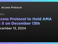 Access Protocol to Hold AMA on X on December 13th - Coindar, Crypto