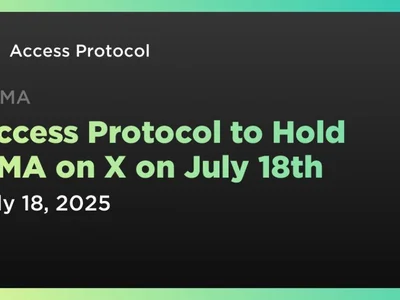 Access Protocol to Hold AMA on X on July 18th - Coindar, Crypto, ama, starknet, solana, access protocol, acs